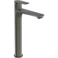 Ideal standard Connect Air miscelatore per lavabo senza scarico BlueStart base estesa, sporgenza 150 mm A7028A5 Grigio Magnetico