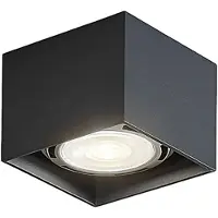 Arcchio Faretto da soffitto Mabel, 12 cm x 12 cm, grigio, GU10
