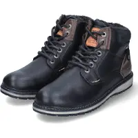 Tom Tailor DENIM Boots stringati marrone / nero