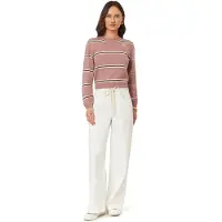 Scotch & Soda Crop Pullover Rose Brown Stripe Taglia: XS | Maglie a manica lunga Outlet | Donna | Marrone