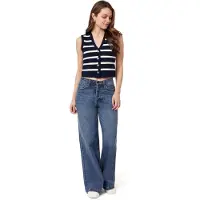 Scotch & Soda Sweater Maritime Blue/sugar Swizzle Taglia: S | Maglioni a maglia Outlet | Donna | Blu