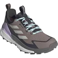 Adidas - Scarpe escursionismo in GORE-TEX - Terrex Free Hiker 2 Low GTX W Trace Brown/Beige/Carbon per Donne - Taglia 6 UK - Bordeaux
