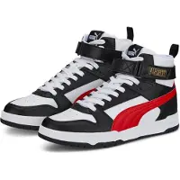 Puma Unisex Rbd Game White-high Risk Red-black-team Gold Taglia: 37.5 | Scarpe da Allenamento Outlet | Unisex | Giallo