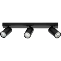 Osram Faretto da soffitto OCTAGON nero a 3 luci GU10-LED 927 dimmerabile