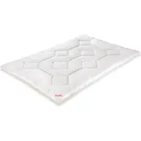 Paradies : Coperta per letto utilizzabile tutto l'anno, modello Anela, caldo medio, dimensione 200x200