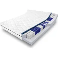 Sleezzze materasso a 7 zone a molle insacchettate Sleezzz Superior 180 x 200 cm, altezza 18 cm, livello di rigidità H3