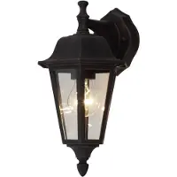 LINDBY Applique da esterno Lamina, portalampada inferiore, lanterna, E27