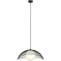 LINDBY Fabronia sospensione griglia sfera di vetro