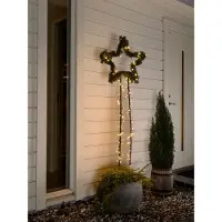 Konstsmide Micro luci LED smerigliate 80 diodi bianco caldo IP44