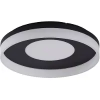 LUCANDE Smart plafoniera Squillo nero Tuya RGBW CCT