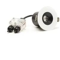 Konstsmide Spot LED incasso 7875 soffitti esterni, bianco