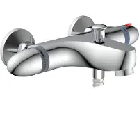 Schutte Miscelatore per vasca SCHÜTTE SUPRA, miscelatore per vasca, rubinetto per vasca, miscelatore per vasca in cromo