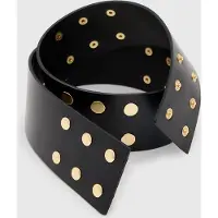 AllSaints Rio Stud Waist Belt Black/warm Brass Taglia: XS | Cinture Outlet | Donna | Nero