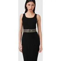 AllSaints Ananta Studded Belt Olive Green Taglia: M | Cinture Outlet | Donna | Verde