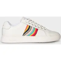 Paul Smith Shoe Lapin White Swirl White Taglia: 38 | Sneakers Outlet | Donna | Bianco
