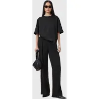 AllSaints Zenni Trouser Black Taglia: 10 | Pantaloni da completo Outlet | Donna | Nero