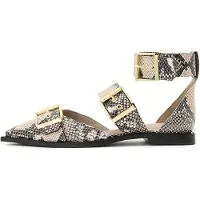 AllSaints Sutton Shoe Flow Ecru White Taglia: 38 | Infradito Outlet | Donna | Marrone