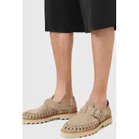 AllSaints Skiff Suede Sandal Cloudy Grey Taglia: 40 | Outlet | Uomo | Grigio