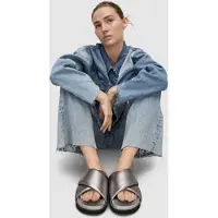 AllSaints Saki Sandal Silver Taglia: 36 | Infradito Outlet | Donna | Grigio