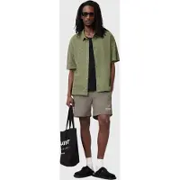 AllSaints Underground Swimshrt Ash Khaki Green Taglia: XS | Pantaloncini Outlet | Uomo | Marrone