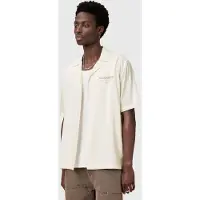 AllSaints Underground Ss Shirt Sapped White Taglia: XL | Camicie Casual Outlet | Uomo | Bianco