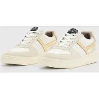 AllSaints Vix Suede Sneaker White/gold Taglia: 36 | Sneakers Outlet | Donna | Bianco