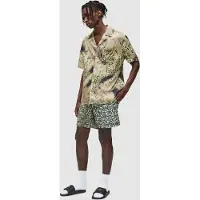 AllSaints Reserve Dye Swimshor Ecru Taglia: XS | Pantaloncini da bagno Outlet | Uomo | Marrone