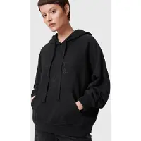 AllSaints Tieroth Talon Hoody Black Taglia: M | Felpe con cappuccio Outlet | Donna | Nero