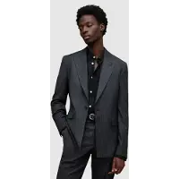 AllSaints Androm Blazer Charcoal Grey Taglia: 34 | Blazers Outlet | Uomo | Nero