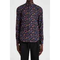 Paul Smith S/c Super Slim Fit Shirt Very Dark Navy Taglia: 16 | Camicie Business Outlet | Uomo | Blu