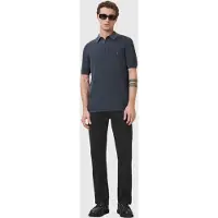 AllSaints Aspen Ss Polo Odyssey Blue Taglia: XS | Polo Outlet | Uomo | Blu