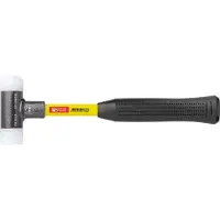 PB Swiss Tools Martello anti-rinculo, con inserti in nylon, manico in supervetro, 40 mm