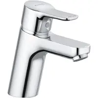 Kludi PURE&EASY Mitigeur monocommandé pour lavabo, hauteur de bec 70mm, sans garniture d'écoulement, chrome, 370280565, 370280565