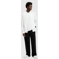 AllSaints Lovell Ls Shirt White Taglia: XS | Camicie Casual Outlet | Uomo | Bianco