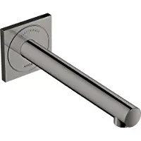 Hansgrohe AXOR Uno mitigeur de lavabo électronique encastré, montage mural 220, saillie 225mm, 45111330, 45111330