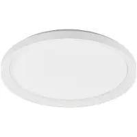 Arcchio Plafoniera LED Vivy, Ø 58 cm, bianca, metallo