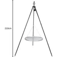 FarmCook Griglia girevole Markone 301-5: 50 cm / 210 cm