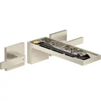 Hansgrohe AXOR MyEdition Mitigeur de lavabo 3 trous, encastré, avec vidage, sans plaque, saillie 221mm, 47082820, 47082820
