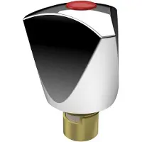 Delabie Piano in Vetroceramica con maniglia di comando per art. 5445T2S