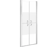 Syfax Porta per Doccia in ESG Semi-Satinato 86x190 cm