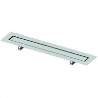 Tece TECEdrainline caniveau de douche pour pierre naturelle, 835mm, 650800, 650800