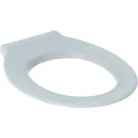 Geberit Siège de WC adaptable Renova n° 1 Comfort, sans barrière, antibactérien, fixation par le haut, 500.680.01.1, 500.680.01.1