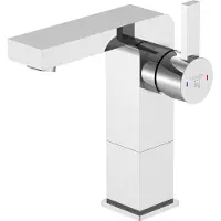 Steinberg Série 120, robinetterie de lavabo, avec vidage, saillie 120mm, H:220mm, 1201755, 1201755
