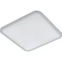 Eglo Plafoniera LED Cogoleto, lampada da parete, plafoniera con telecomando, variazione della temperatura di colore (caldo, neutro, freddo), luce notturna, dimmerabile