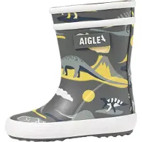 Aigle Stivali bambini BABY FLAC PLAY2 ragazza - Grigio - 19