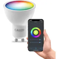 Calex Smart Lampadina LED a riflettore GU10 4,9W CCT RGB