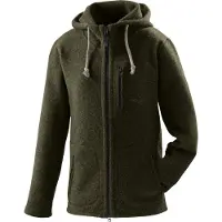 Mufflon Bob Giacca di lana Uomo (XL, nero/olivia)