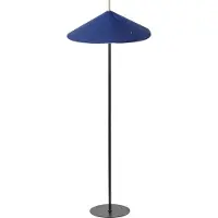 Osram Lampada da terra Decor Flip, attacco E14, blu, 500 mm, lampada da terra, realizzata in feltro e acciaio, con paralume regolabile