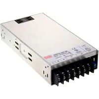 MEAN WELL Meanwell HRPG-300-24 - 300 W - 90 - 305 V - Attivo - ITE EN/UL/IEC 60950 - Metallico - 105 mm