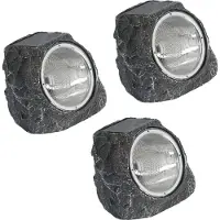 Eglo SOLAR, Illuminazione da esterno interrata, Grigio, Plastica, IP20, Classe III, Grigio
